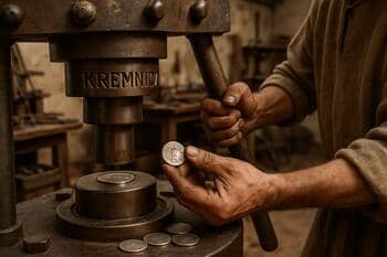 Razba mincí v Kremnici so strojom a raznicou